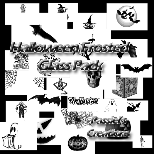 Passiel's Halloween Frosted Glass Pack 