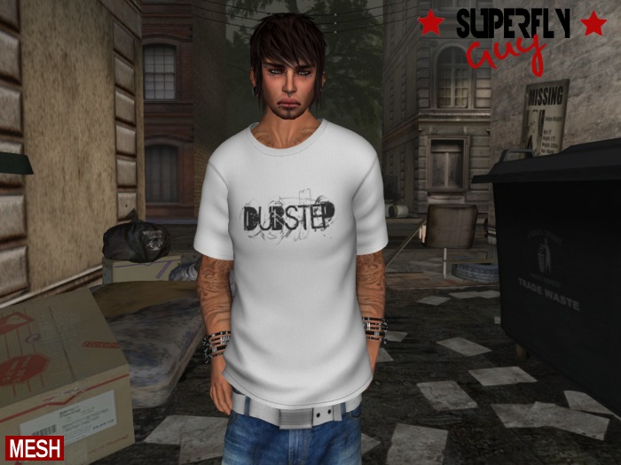 SuperFly - DubStep(white) T-Shirt