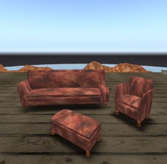 {SC} Brown Living Room Set
