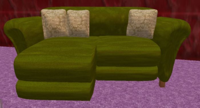 {SC} Olive Couch Boxed