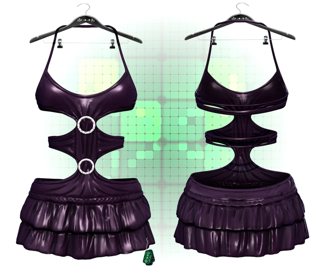 :{F.A.D.}: Frayed Shorts PURPLE