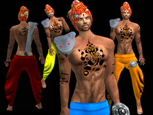 "SELVA DESINGS COSTUMES" HINDU=Indian snake charmer
