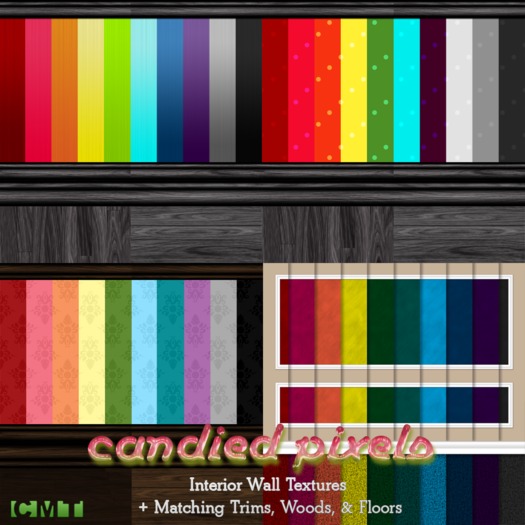 Candied Pixels Wall Textures Fatpack 5-8