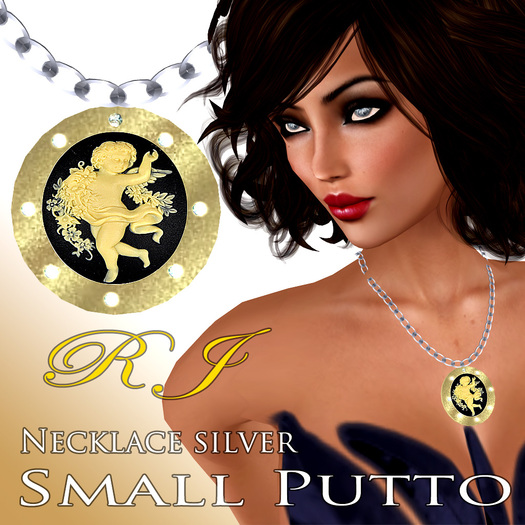 Necklace Silver Small Putto MKT