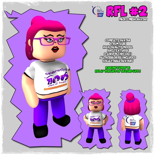 [LR]RFL 2 - Micro Mesh Avatar - Tuli Koko Collection