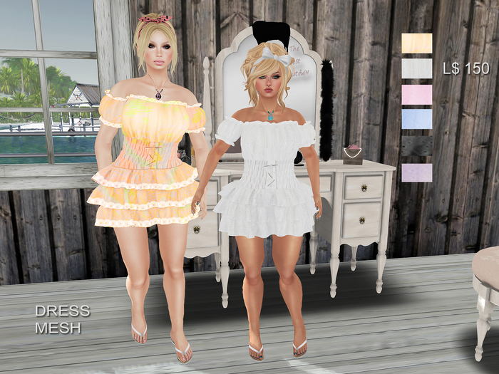 **Capisco** Dress Maria Bonita Mesh Apllier Lolas tango (Hud )