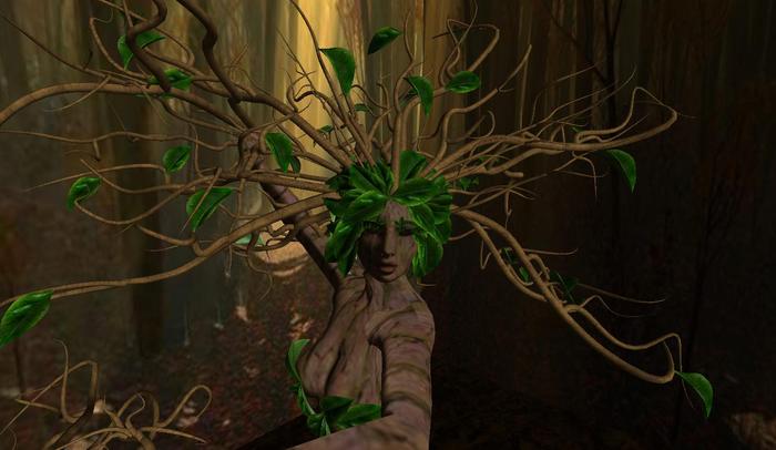 Dryad Mesh Tree hair
