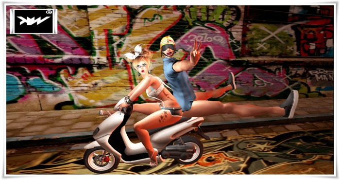 ::KW:: Pose Girl Friend Ride