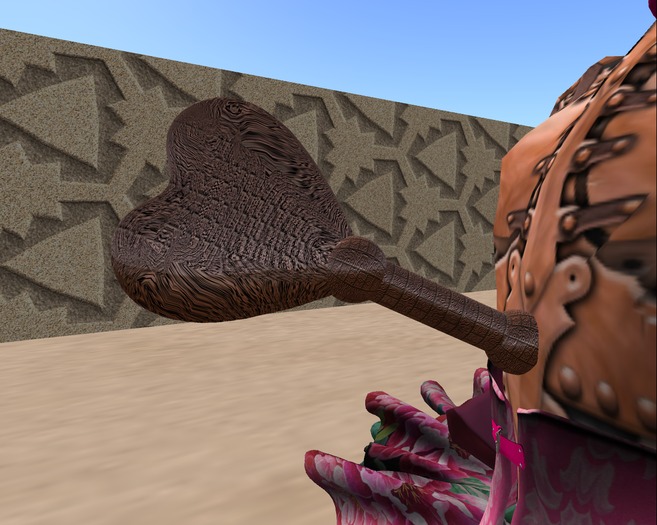 Steampunk Copper Clockwork Key solid heart