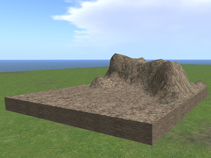 Terrain sky platforms