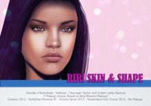 {TaRget} Riri Skin & Shape [No Makeup]