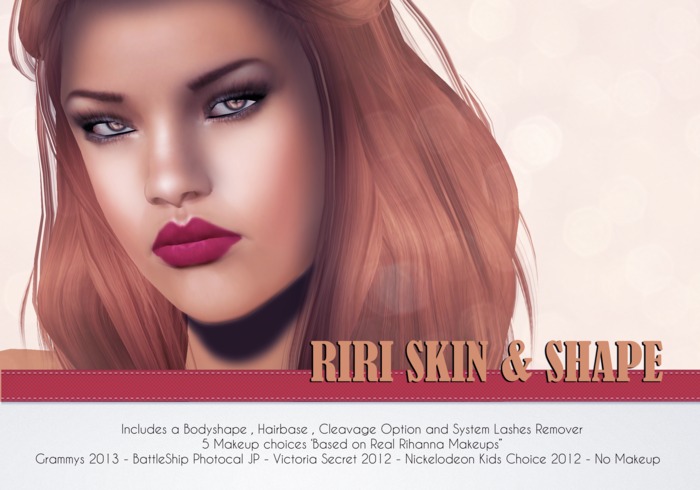 {TaRget} Riri Skin & Shape [Victoria Secret 2012]
