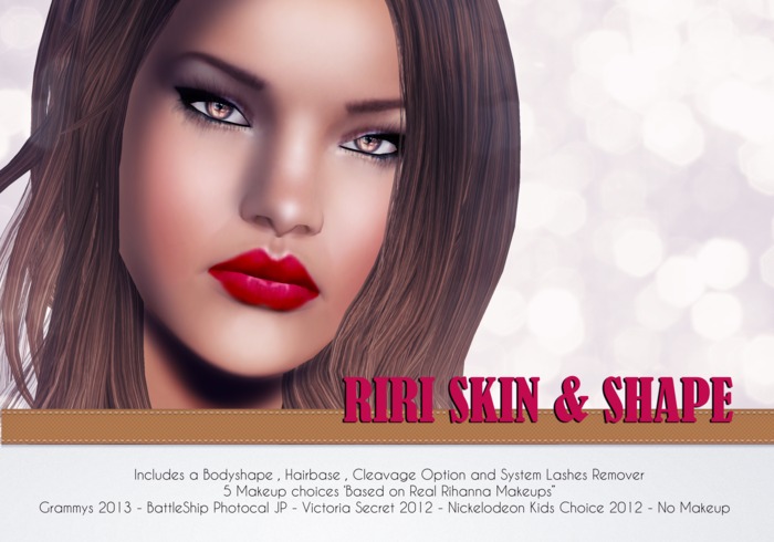 {TaRget} Riri Skin & Shape [Grammys 2013]