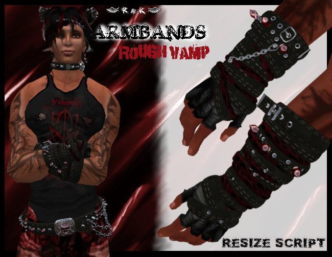 .:R&K:. Rough vamp - ARMBANDS