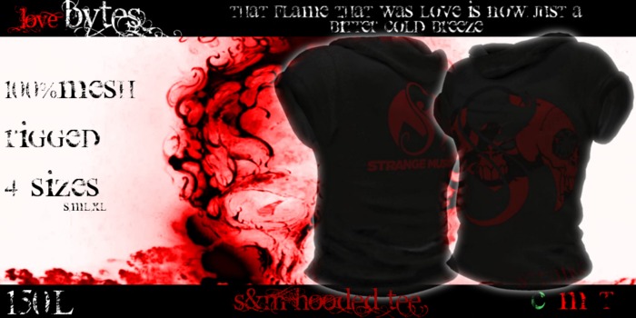 --LB--S&M Hooded Tee Red Box