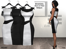 DE Designs - Ryanna - Multipack -Black/White Patterns