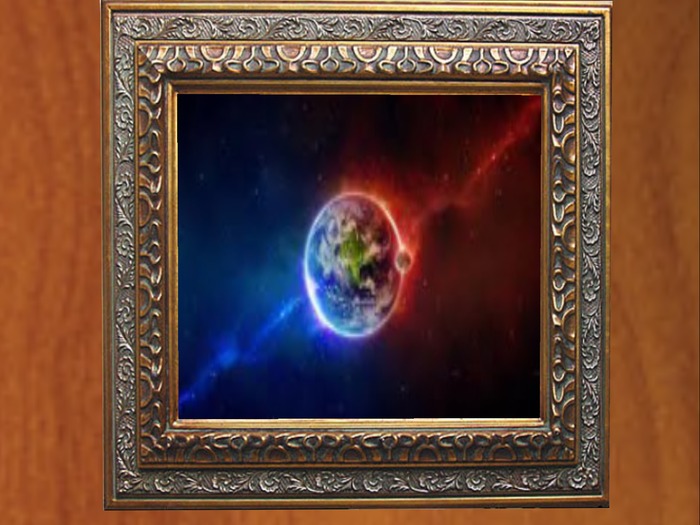 earth from space framed