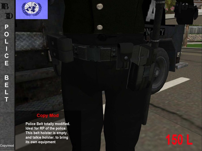 Police Belt Box