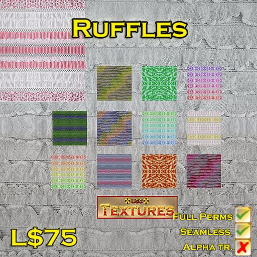 USC Textures - Ruffles