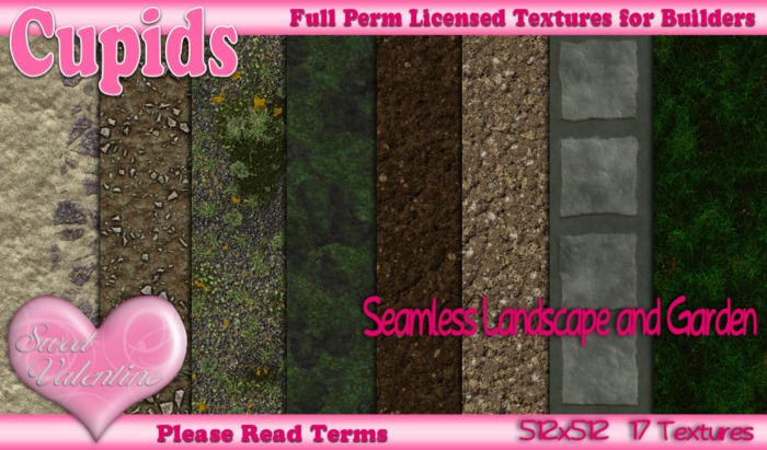 *Cupids Textures * 17 LANDSCAPE AND GARDEN