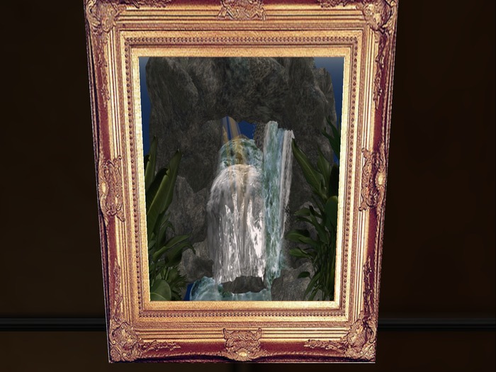rocky waterfall