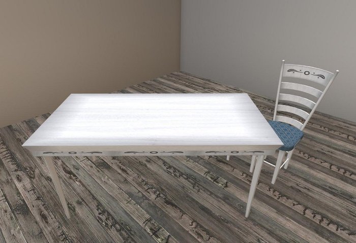 Ladderback Chair - White