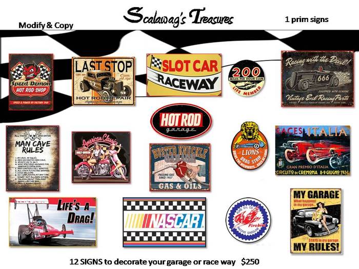 Garage Signs for Market 12