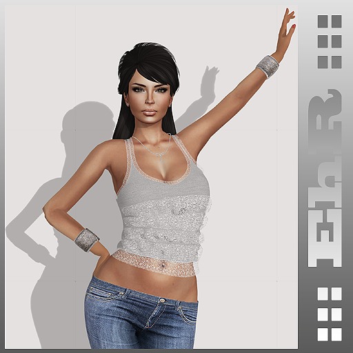::: EhR :::_ Lace Top V1 (gray)