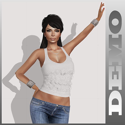 ::: EhR :::_ Lace Top V2 (White)