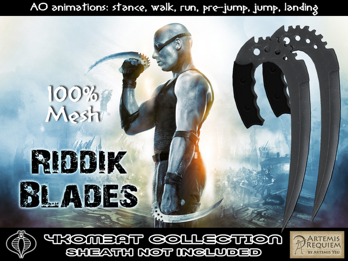 <ARTEMIS> Riddik Blades