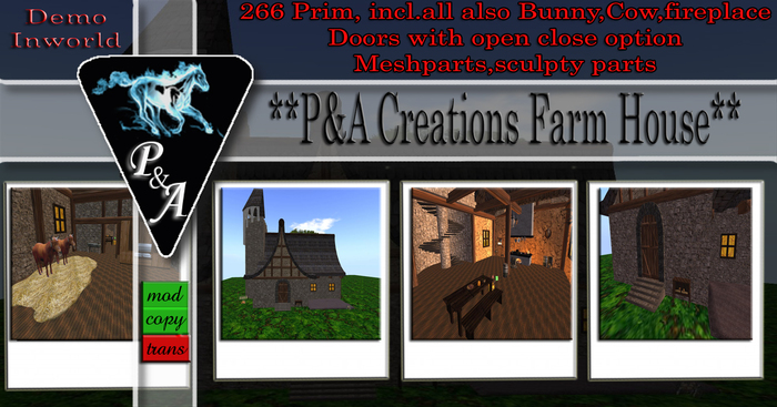 **P&A Creations Farmhouse**