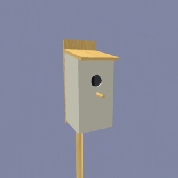 White Birdhouse