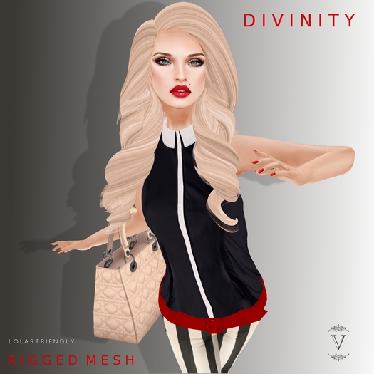 Vanity Hair: Valentina-Light Blonds(MESH)