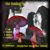 *FFC* Fae Fantasy Redcap Shrooms 4 Pack