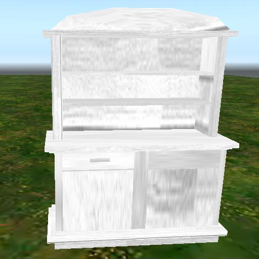 Sassy's White Hutch