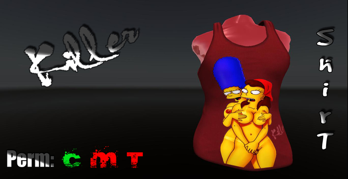 :{KilleR}:  Men's Simpsons RED Tank Top