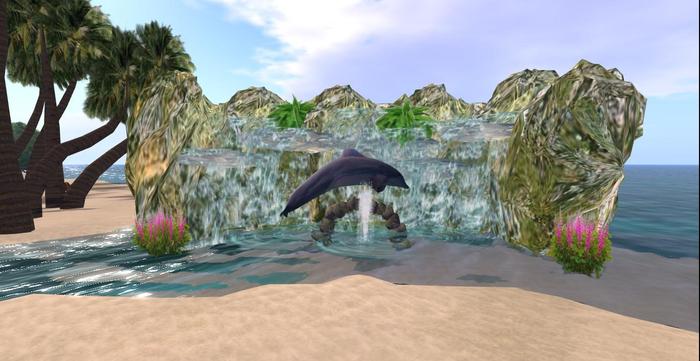 dolphin waterfall