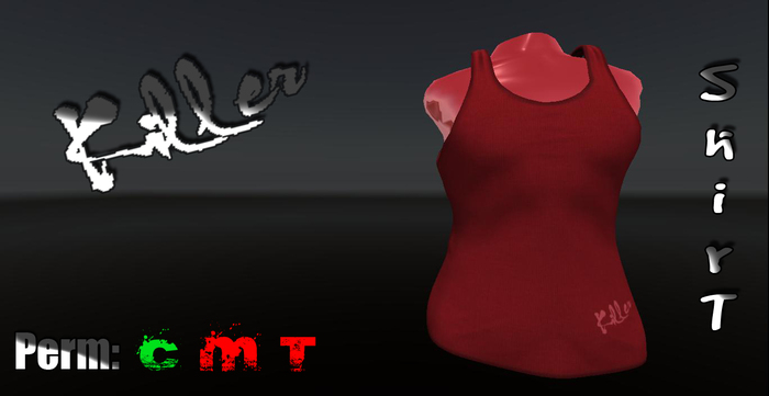 :{KilleR}:  Men's Red Tank Top
