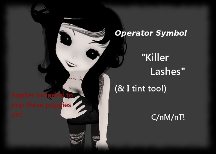 OS: Killer Lashes! (Tint!)