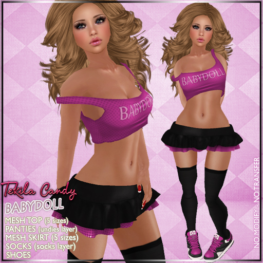 *TC* Babydoll - Plum