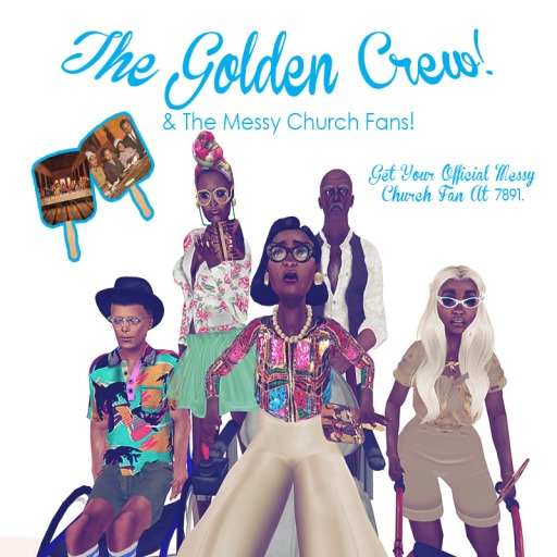 [7891.] The Messy Church Fans