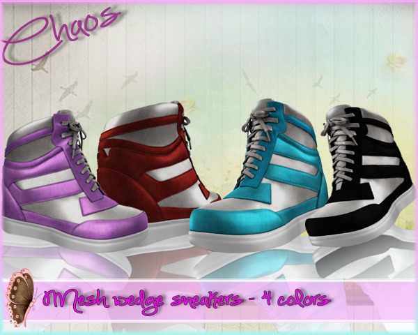 Chaos - mesh sneakers - 4 basic colors