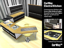 CurWay Electra Black kitchen 