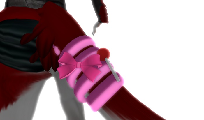 spiral ring candy pink