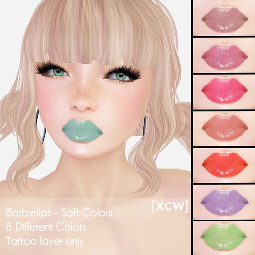[XCW] Barbielips - Soft colors