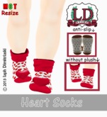 *LD* - Heart Socks