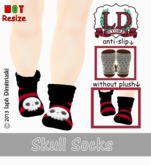 *LD* - Skull Socks