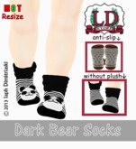 *LD* - Dark Bear Socks