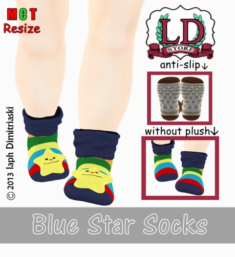 *LD* - Blue Star Socks