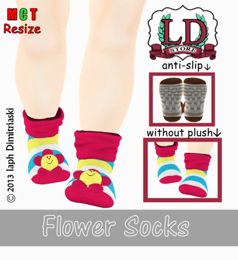 *LD* - Flower Socks